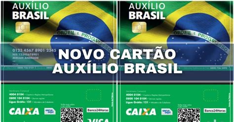 como cadastrar o cartão auxílio brasil